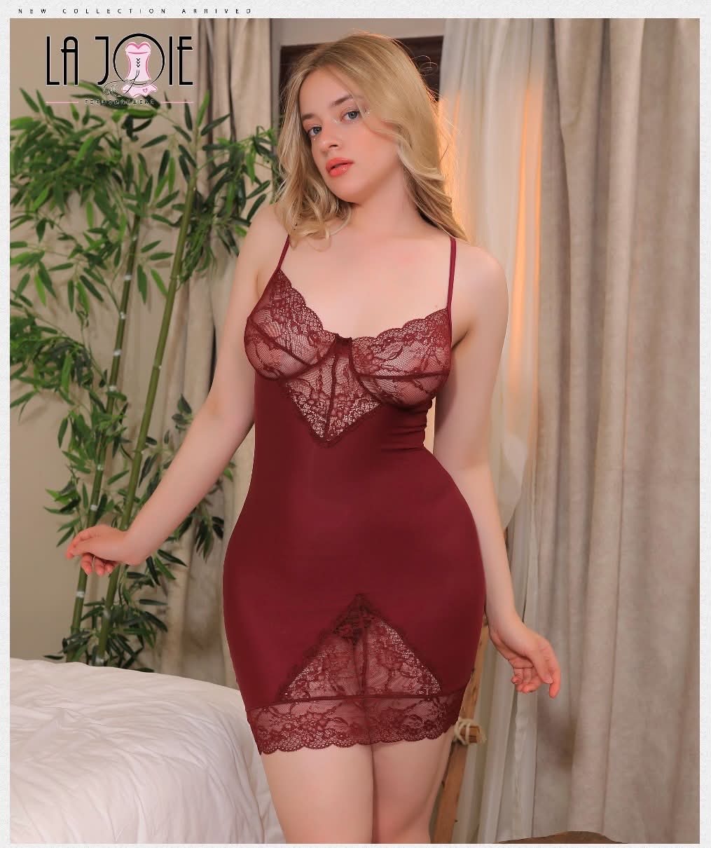 La Joie Romance Babydoll | Rood