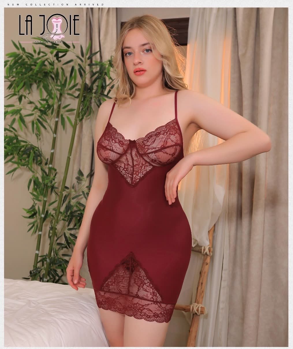 La Joie Romance Babydoll | Rood
